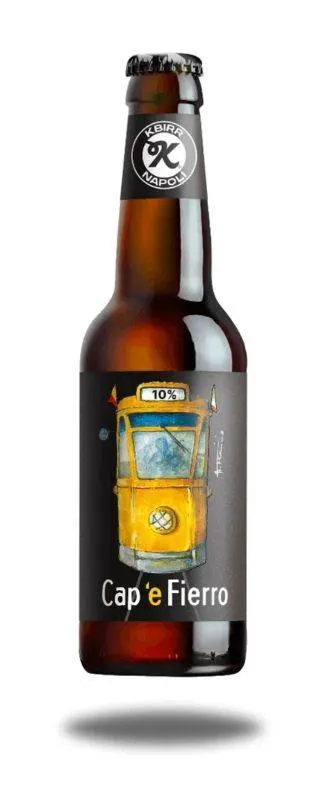 Kbirr Cap'e Fierro Strong Lager 10,0% Vol./Alc.