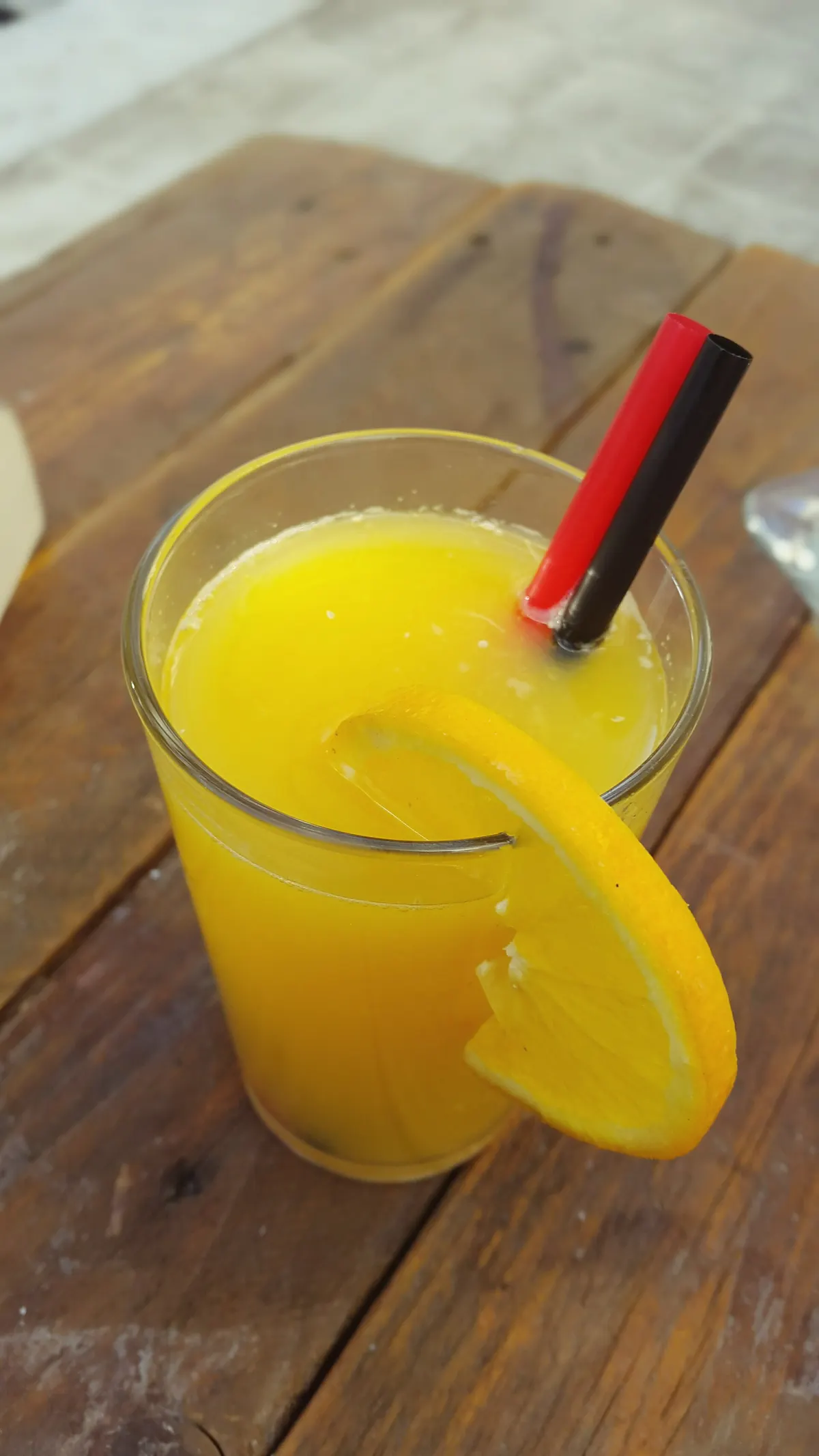 Fresh orange juice