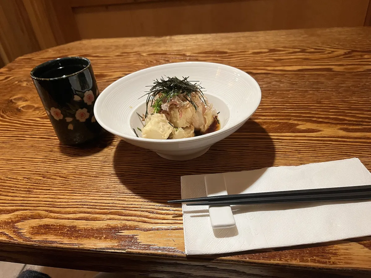 Agedashi tofu