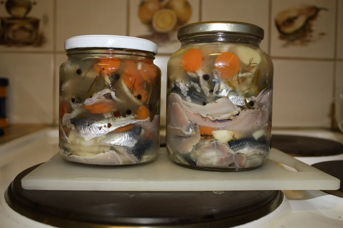 Pickled herring