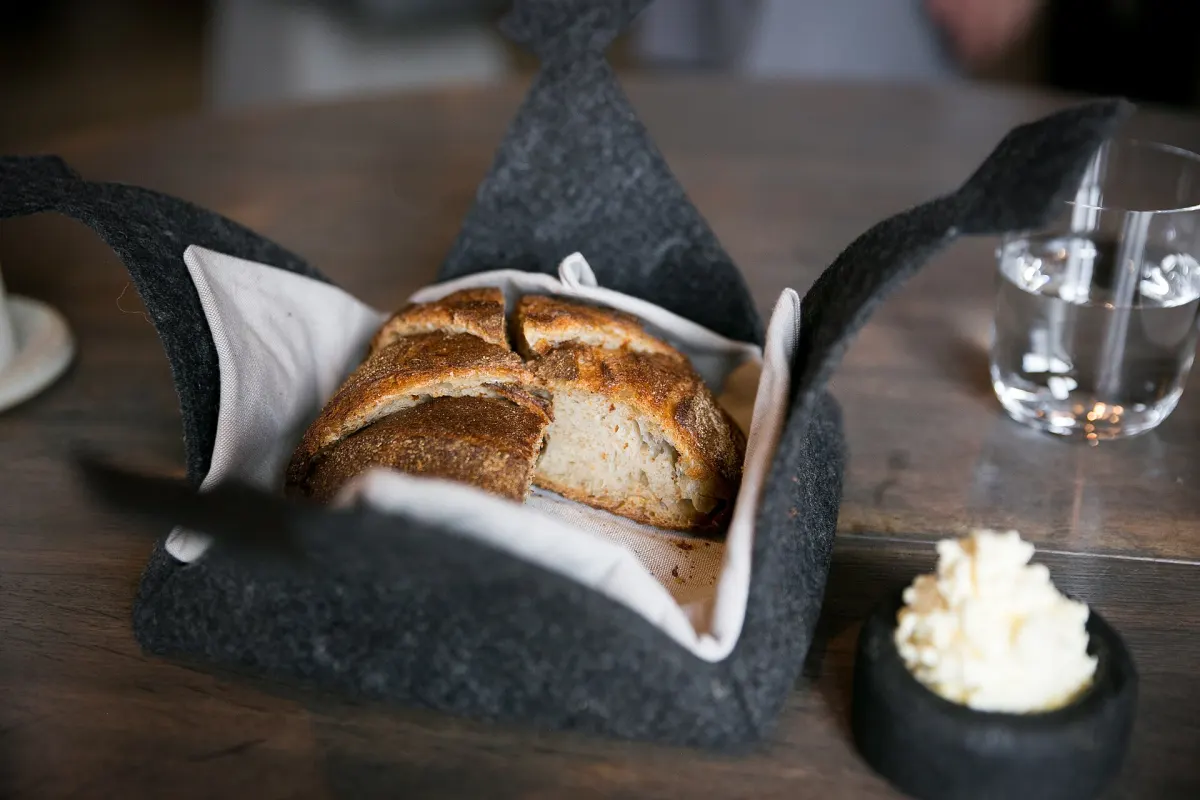 Sourdough and butter