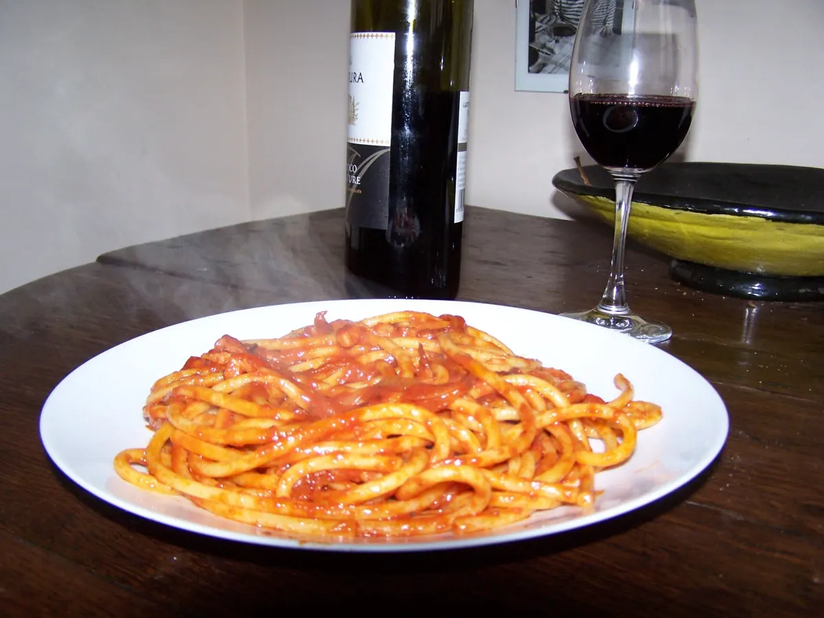 Bucatini all'amatriciana