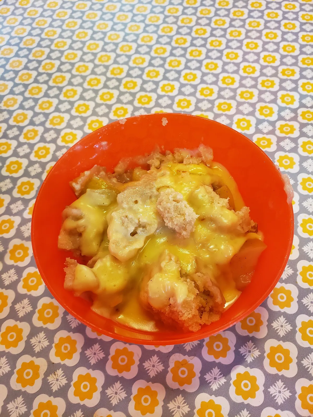 Apple crumble